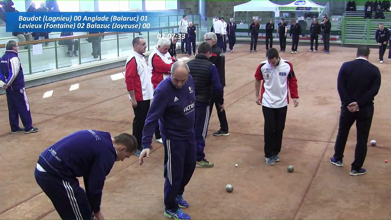 Premières parties de poules, septième étape du Super 16, Sport Boules, Saint-Quentin Fallavier 2017