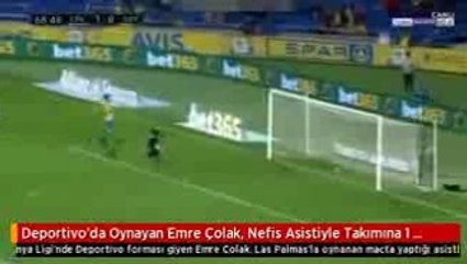 Deportivo'da Oynayan Emre Çolak, Nefis Asistiyle Takımına 1 Puanı Getirdi