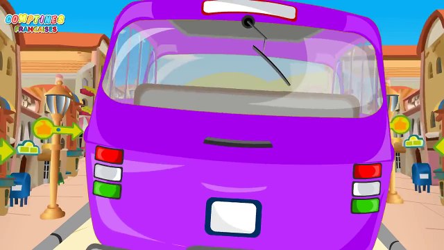 Les roues de l'autobus _ Wheels on the bus in French _ Comptines et chansons pour enfants-Aailpq7AWCE