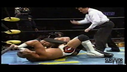 Goldberg vs mark Goldberg Destroy Mark in WWF 1997