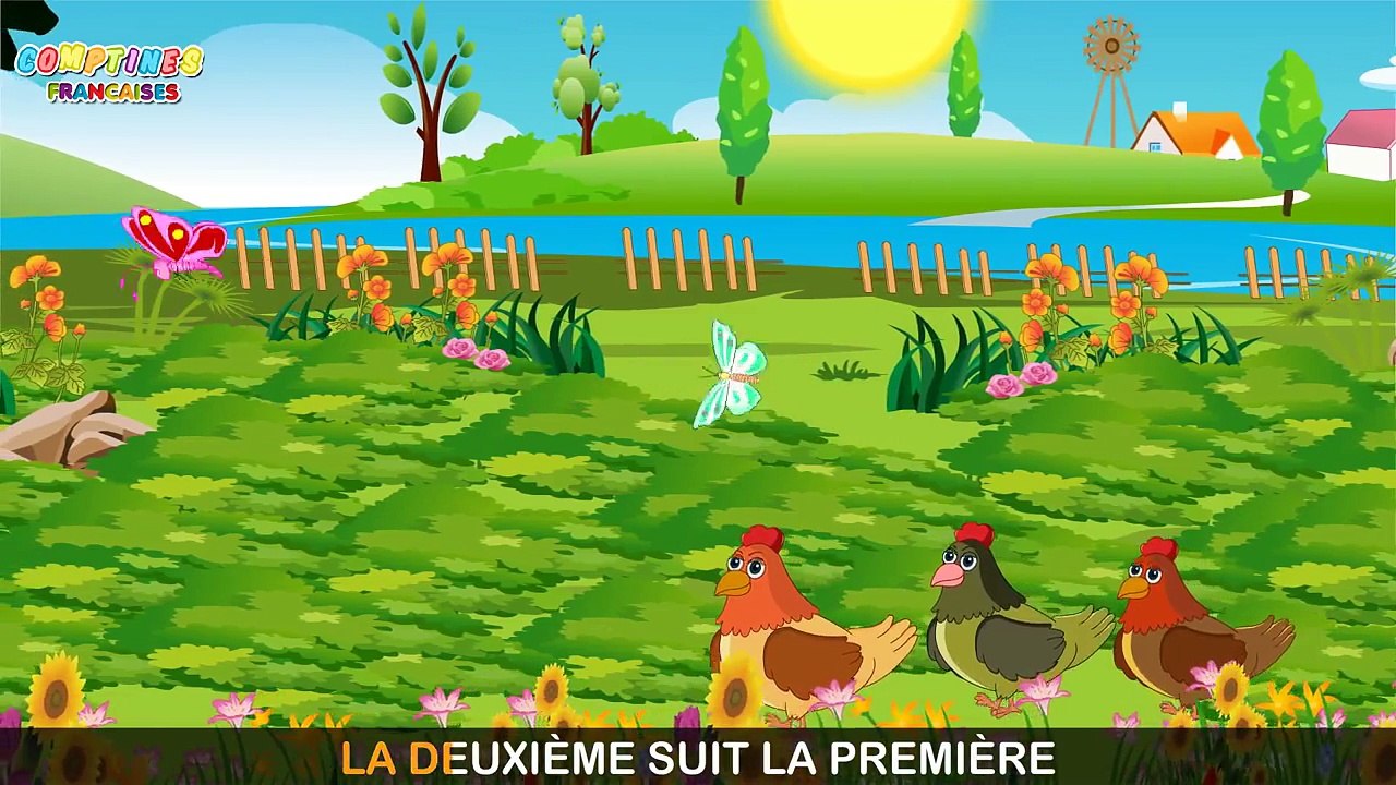 Quand trois poules vont aux champs _ Comptines et chansons pour les enfants-zYS1iBhIank