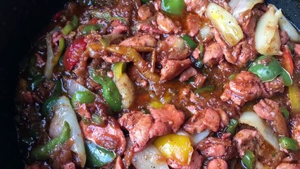 Tandoori Chicken Chinese Stir Fry NAZKITCHENFUN