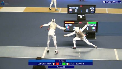 CIP 2017 - T32  LEFORT (FRA) vs BIANCHI (ITA)