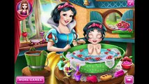 Disney Princess Elsa Anna Snow White Rapunzel Cinderella and Ariel Baby Wash Compilation V