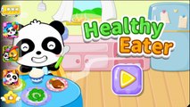 Baby Panda Healthy Eater | Learning Healthy Eating Habits | Babybus Kids Games