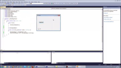 C# 5. Ders - Global Değişkenler - Part 2