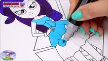 My Little Pony Coloring Book Rarity MLPEG Episode Surprise Egg and Toy Collector SETC