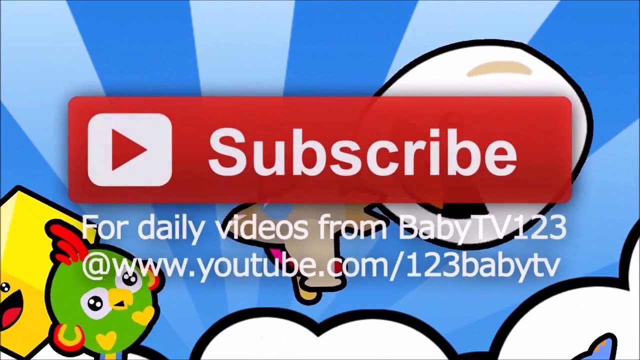 The Red Monster - Learn Vocabularies, Colors and Shapes with Babytv123
