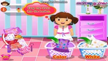 Dora The Explorer Online Games Dora Laundry Cleaning Time