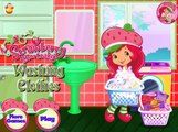 Strawberry Shortcake Washing Clothes - Strawberry Shortcake Game