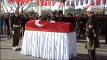 Cumhurbaşkanı Erdoğan Şehit Piyade Uz.çvş. Selim Topal'ın Cenaze Törenine Katıldı 1-