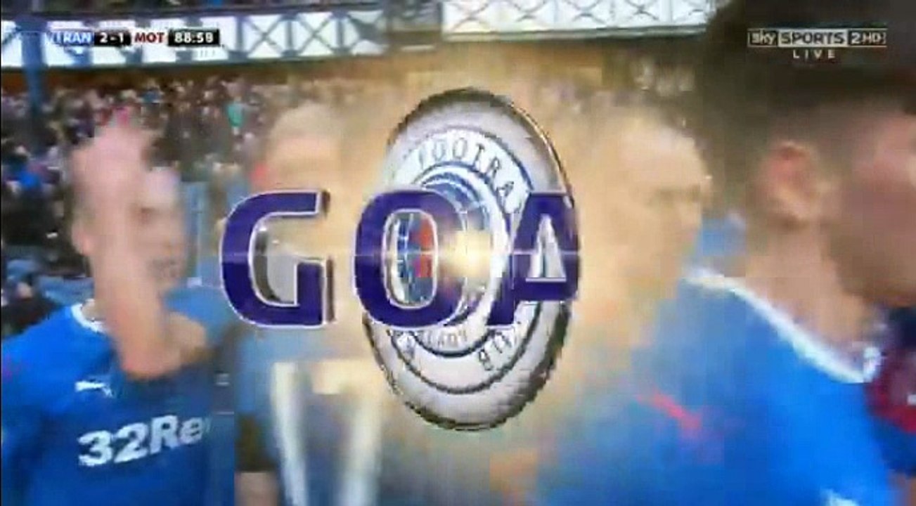 Kenny Miller Goal HD - Rangers	2-1	Motherwell 21.01.2017