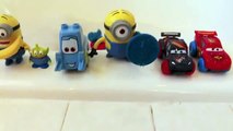 Partysaurus Rex Play Doh Bath Party with Cookie Monster Minions Disney Cars Guido Toy Story