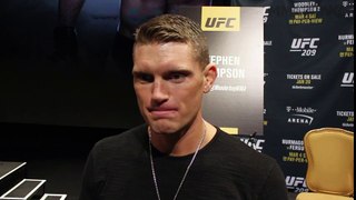 UFC - Stephen Thompson media scrum at UFC 209 onsale - Instant Sports Roundup