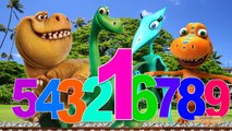 Good Dinosaurs Cartoon 123 Song For Children | Nursery Rhymes | 123 Number Songs For Kids And Babies