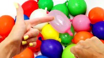 Nursery Rhymes Wet Water Balloons | WASH HANDS EACH DAY | BABY KIDS NURSERY RYHMES SONGS YOUTUBE