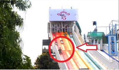 Dangerous clash on Water slide Lahore sozo