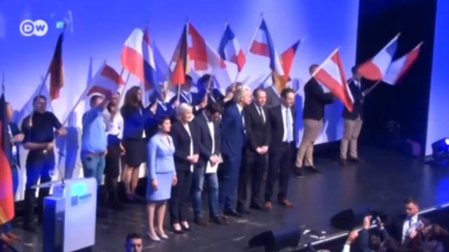 Конгресс европейских правых в Германии проходит на фоне протестов (21.01.2017)