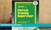 Audiobook  Clerical Training Supervisor(Passbooks) (Career Examination Passbooks) Full Book
