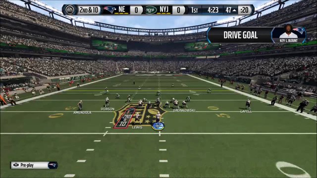 TD Dobson vs NY Jets Madden NFL 16