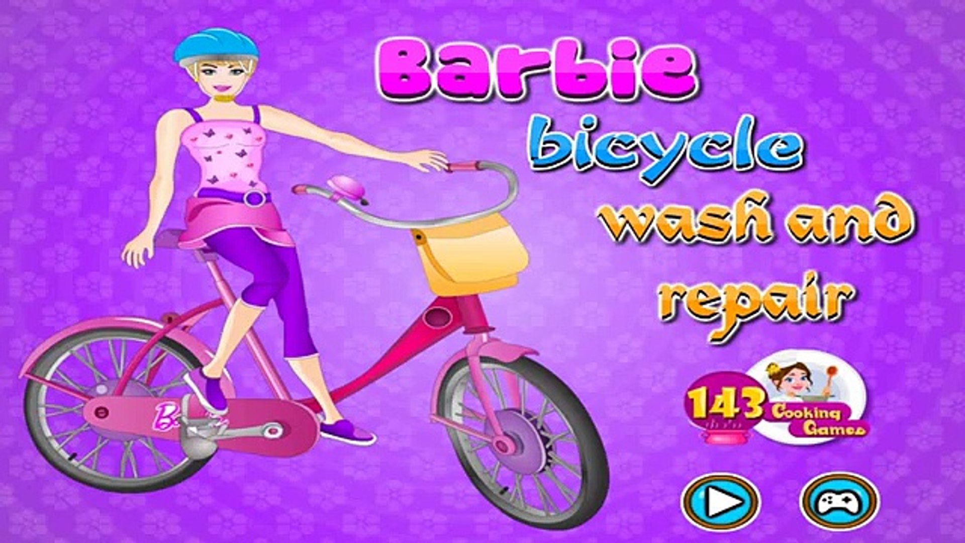 barbie cycle game