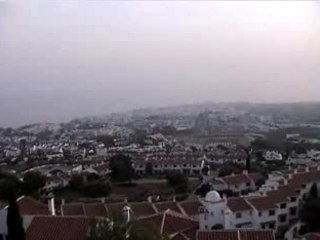 Vue du balcon de l'appartement de Juan de Capistrano