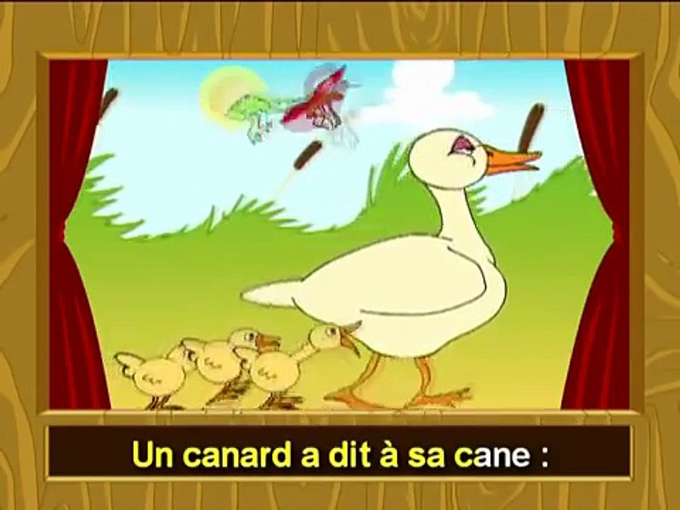 Un canard a dit à sa cane  - « ricane, ricane »-7vZ4STUdfjU