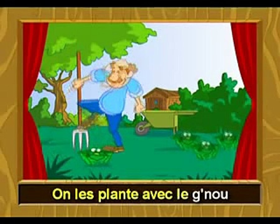 Savez vous planter les choux - Comptines et chansons pour enfants--IBwd-720wg