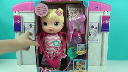 Baby Alive Doll Bailey Drinking Coke Cola Baby Pee Poop Spit Up Funny Babies and Kids Videos Hasbro