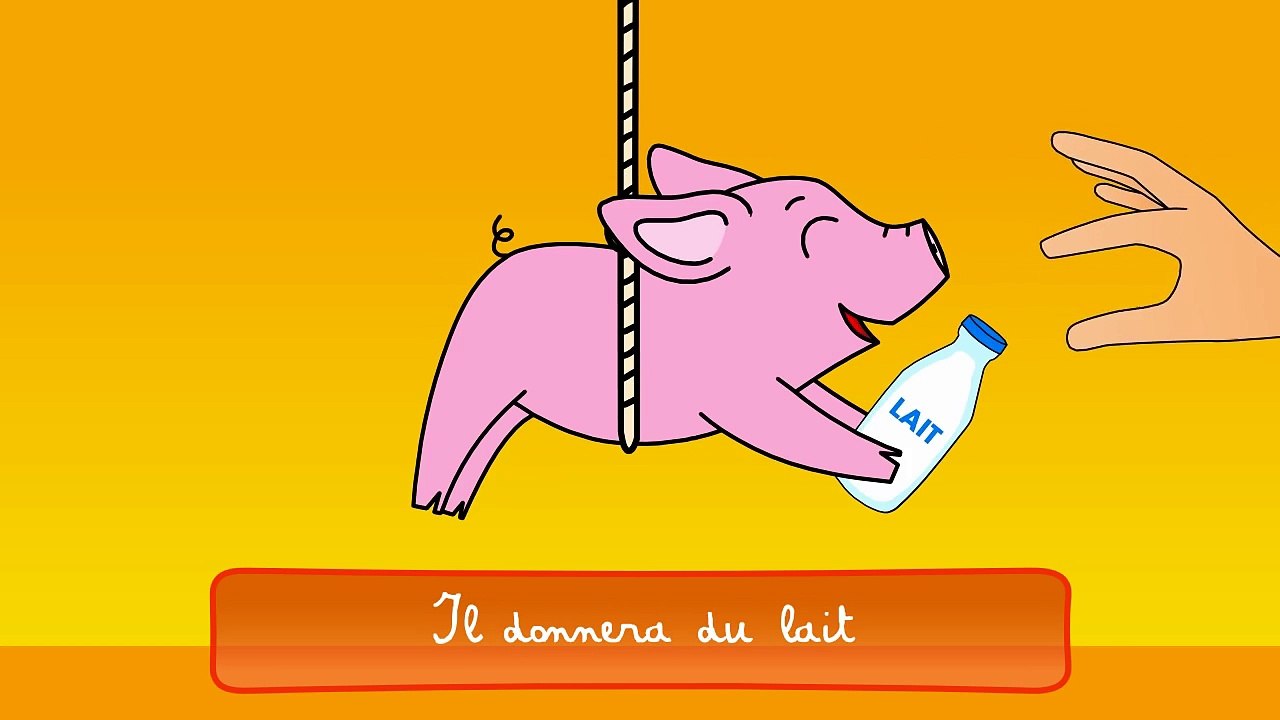 Un petit cochon pendu au plafond-iJ4yvjFo6_8