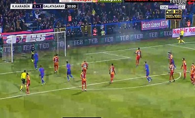 Seleznev E. (Penalty) Goal - Kardemir Karabuk	1-1	Galatasaray 21.01.2017