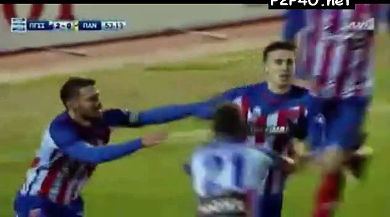 Nikolaos Katharios Goal HD - Panionios 2-0 Panetolikos 21.01.2017 HD