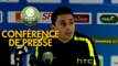 Conférence de presse RC Strasbourg Alsace - Tours FC (-) : Thierry LAUREY (RCSA) - Fabien MERCADAL (TOURS) - 2016/2017