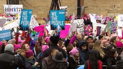 Etats-Unis: "Marche des femmes" à Washington