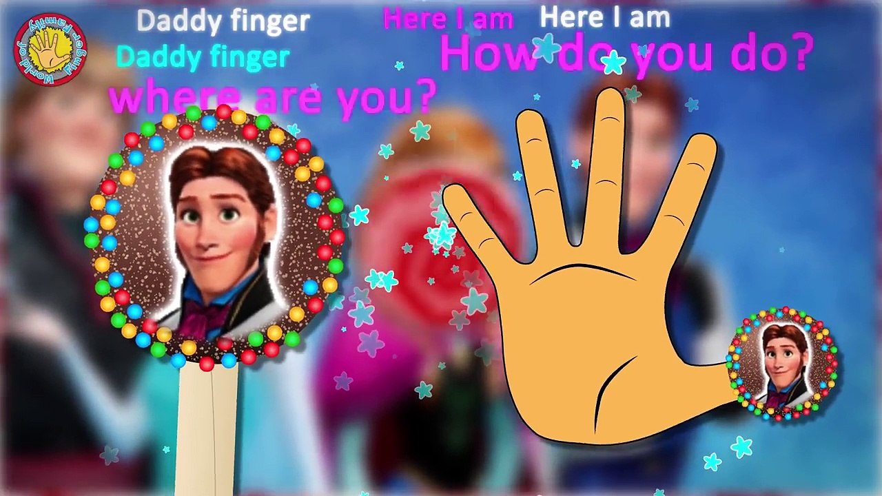 Frozen Cake Pop Finger Family Nursery Rhymes Lyrics and More