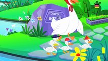 Fünf kleine Enten _ Karikatur für Kinder _ Beliebt Kinderlied _Five Little Ducks-9FxmfSf2brs