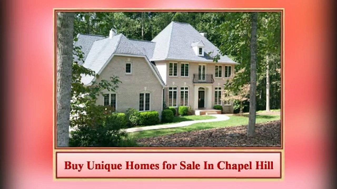 Buy Unique Homes for Sale In Chapel Hill