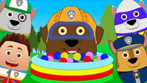 Kids Surprise Eggs 2016 Best Ball Pit Pool Paw Patrol Zuma Chase Rocky Ryder Apollo Toys Kids Video