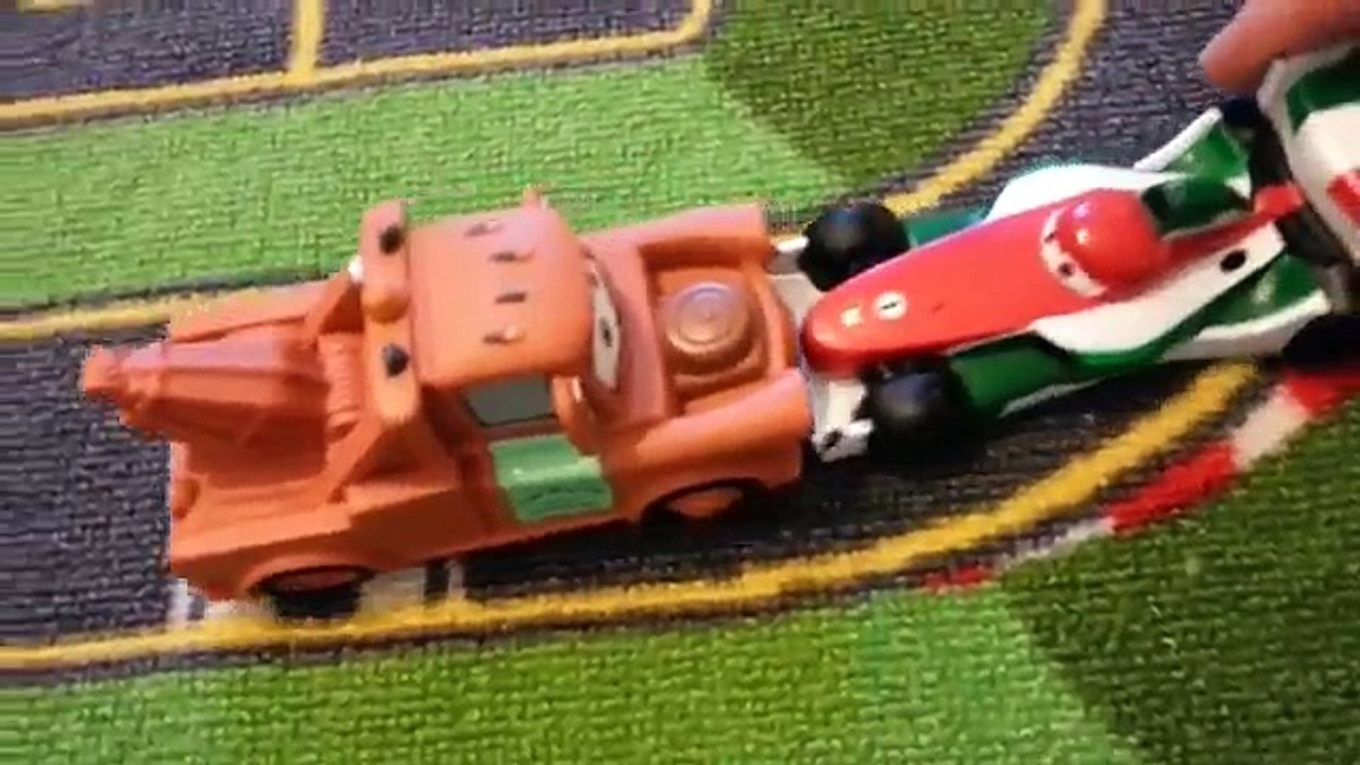 Cars toys Mater McQueen Luiggi Francesco Disney Cars Racing cars alive movie