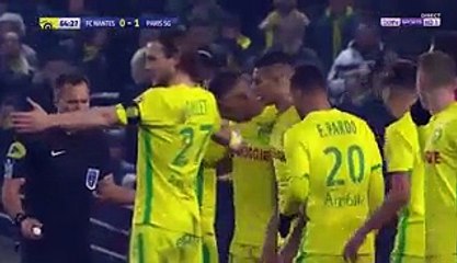 Edinson Cavani Free-Kick Goal HD - Nantes 0-2 PSG 21.01.2017 HD