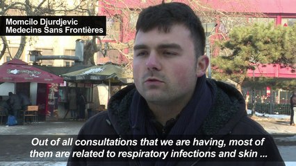 Lice, lung troubles plague migrants in freezing Serbia