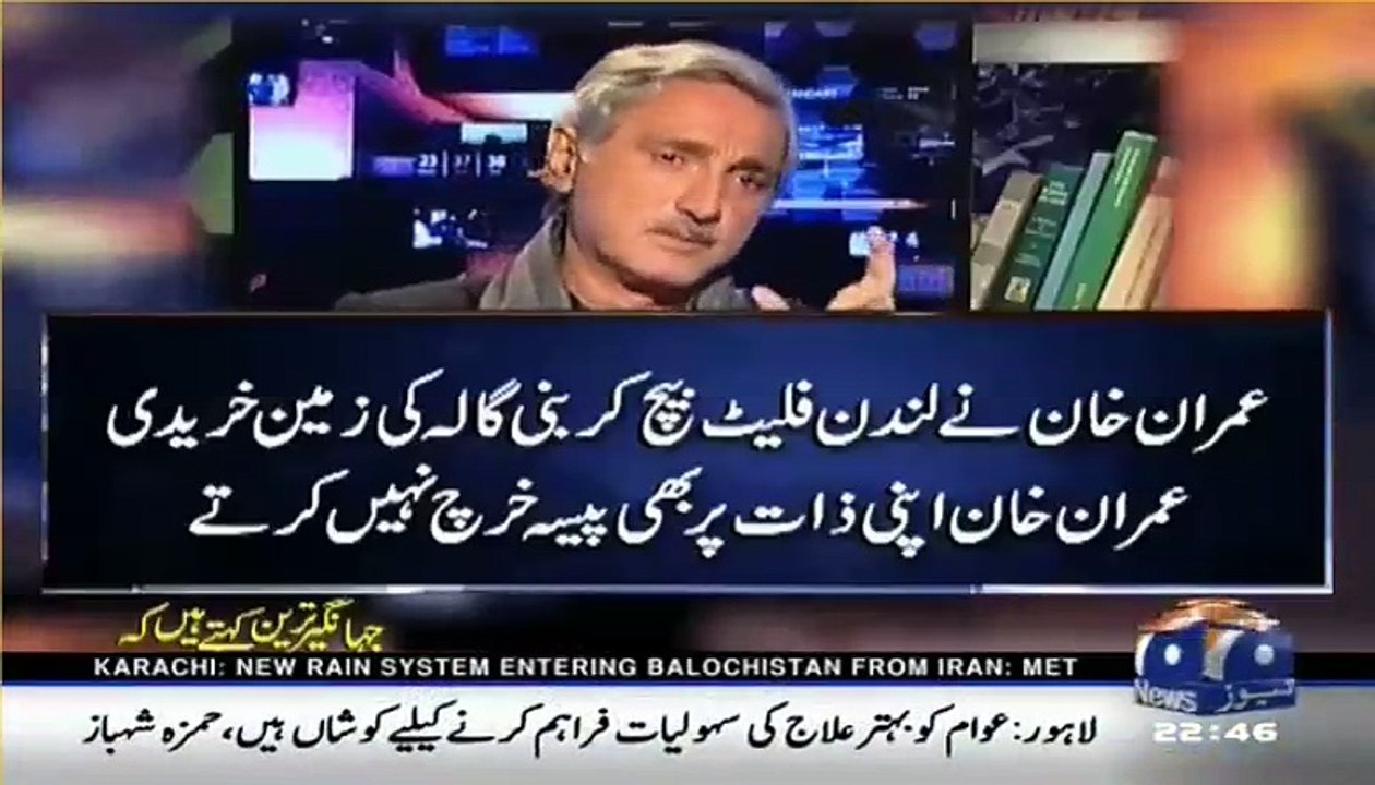 Do you financially support Imran Khan and PTI ? Jahangeer Khan Tareen replies in detail
