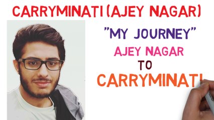 Carryminati biography | journey from Ajey Nager to Carryminati