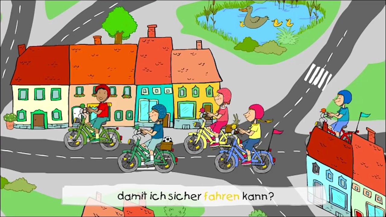 Das Fahrradlied  - Wissenslieder zum Mitsingen _ Kinderlieder-drmt8LS6N4g