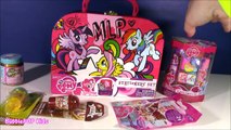 My Little Pony Makeup Stationery Case! MLP Lip Balm Lip GLOSS Nail Polish Set! Shopkins! FUN