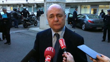 Le nouveau ministre de l'Intérieur en déplacement à Marseille