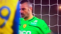 Khouma Babacar Penalty - Chievo vs  Fiorentina 0-2  21.01.2017 (HD)