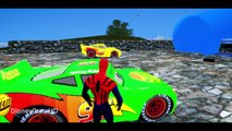 Spiderman McQueen for Kids - Disney Pixar Cars 3 (2017) & Lighting McQueen Nursery Rhymes Songs