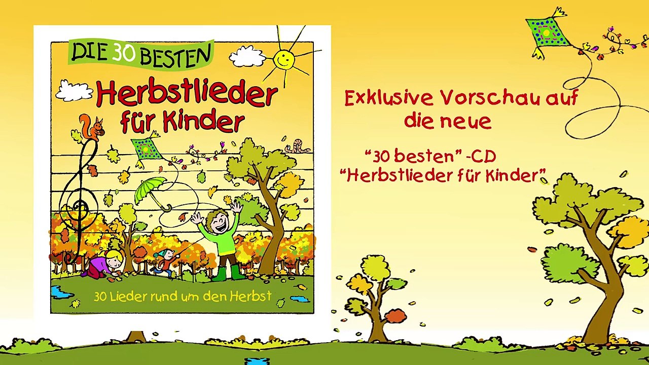 Exklusive Vorschau auf die neue „30besten' - CD „Herbstlieder für Kinder“ _ Kinderlieder-23-_aPzBlmw