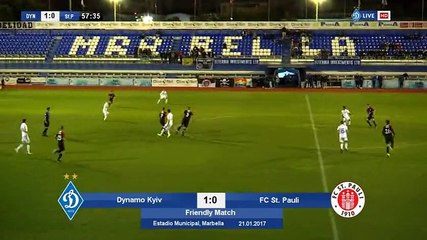 Denys Garmash Goal HD - Dinamo Kiev 2-0 St. Pauli 21.01.2017